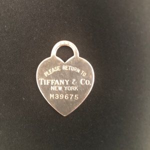 Tiffany’s sterling silver pendant